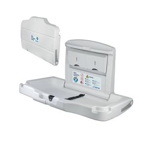 Horizontal Baby Changing Unit Cream