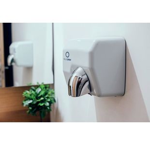 Bluedry Blue Storm Hand Dryer White