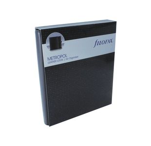 Filofax A4 Metropol Organiser Black