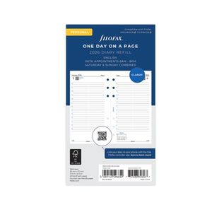 Filofax Refill Dpp Personal 2026