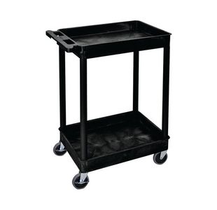 Mpps 2 70Mm Deep Tray Trolley Black