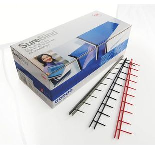 Gbc Surebind A4 25Mm Strip Blk Pk100