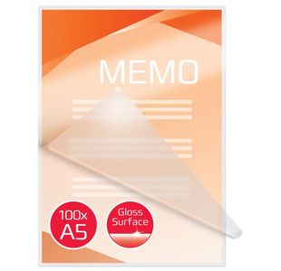 Gbc Lam Pouch 150 Micron A5 Pack 100