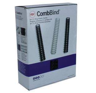 Gbc Combbind A4 16Mm Bind Comb Pk100