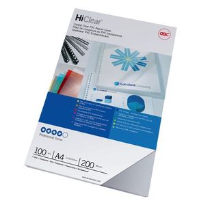 Gbc Hiclear Bind Cv 200 Sup/Clr P100