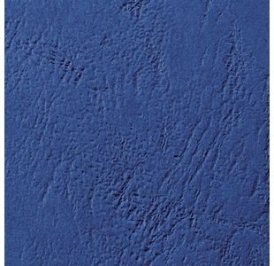 Gbc Leather A4 Bind Cvr 250G Blu 100