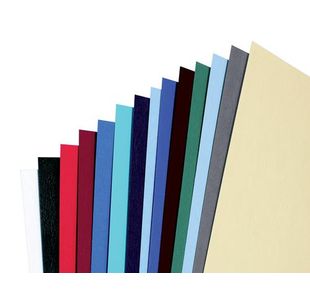 Gbc Leathergrain A4 Bind Cvr Blu P50