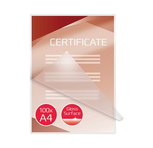 Gbc A4 Lam Pouch Gloss 250Mic Pk100
