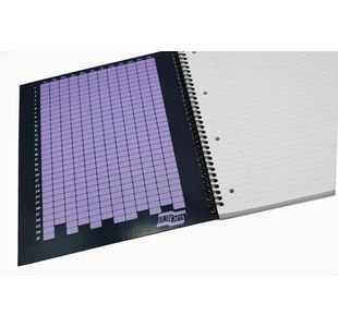 Europa Notebook 160P A4+ Purple Pk3