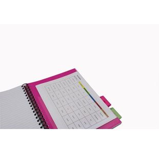 Europa Project Book 200P A4 Pink Pk3