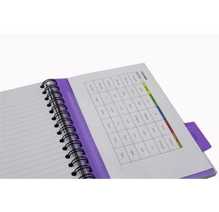 Euorpa Project Book 200P A5 Prpl Pk3