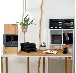 Forever Magazine Rack Black 180014D