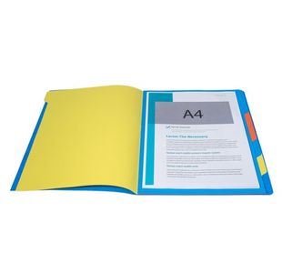 Europa 7 Part Organiser Blue 54072E