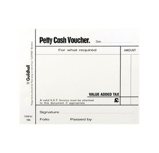 Guildhall Petty Cash Pad 100Lf Pk 5