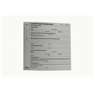 Guildhall Accident Injury Book Pk5