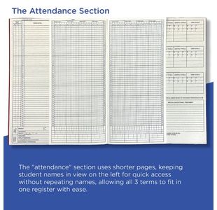 Guildhall 70Gsm Attendance Register