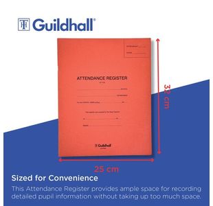 Guildhall 70Gsm Attendance Register
