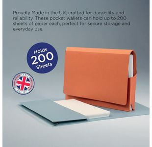 Guildhall Full Flap Pkt Wlt Red Pk50