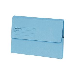 Guildhall Doc Wlt Foolscap Blue Pk50