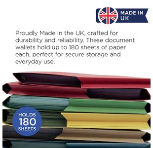 Guildhall Doc Wlt Foolscap Blue Pk50