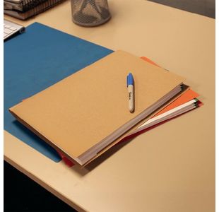 Guildhall Sq Cut Fldr 315G Blu Pk100