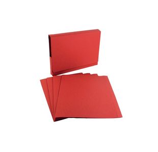 Guildhall Sq Cut Folder Red Pk100