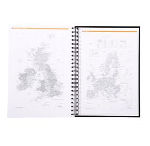 Rhodia Bus Book A4 Wbnd Hb Nbk Bk P3