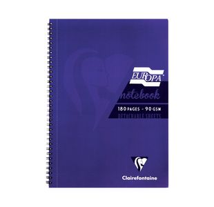 Europa A5 Notebook Purple Pk5