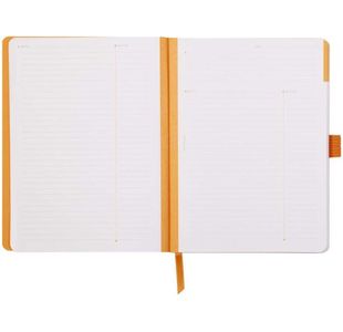 Rhodiarama Meeting Book A5+ Silver