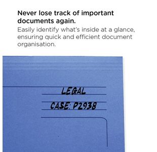 Exacompta Forever Doc Wlt Bblue Pk25