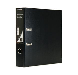 Guildhall Lach File A4 80Mm Blk Pk10