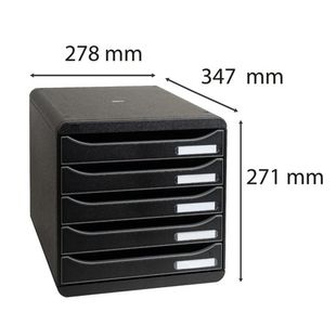 Exacompta Multifrm Big Box + Blk
