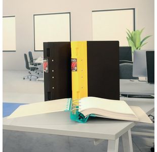 Guildhall Ergogrip Binder A4 Blu Pk2