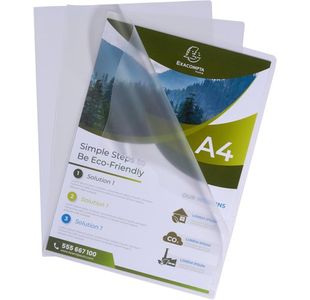 Exacompta Recyc Pp Slip File A4 P100