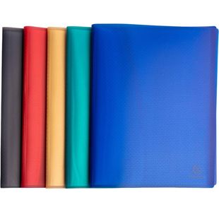 Opak Display Book 20Pkts A4 Ast Pk5