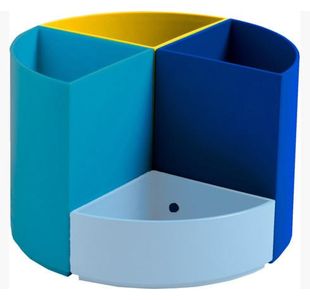 Exacompta Bee Blue Quarter Desk Tidy