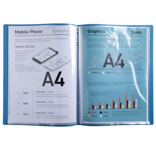 Exacompta Bee Blue Db 40 Pkt Ast P12