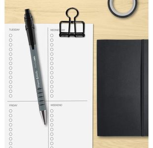 Papermate Flexgrip Gel Pens Blk Pk12