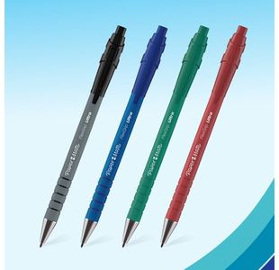 Papermate Flexgrip Retract Blue Pk36
