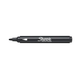 Sharpie Creative Mrkr Bullet Blk Pk6