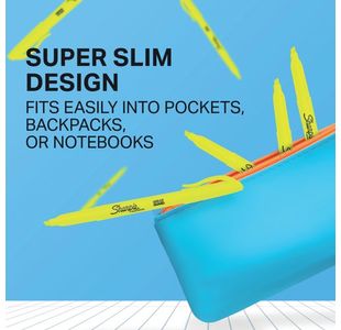 Sharpie Highlighter Chisel Ast Pk12