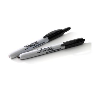 Sharpie Retractable Marker Blk Pk12