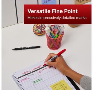 Sharpie Permnt Marker Fine Blue Pk12