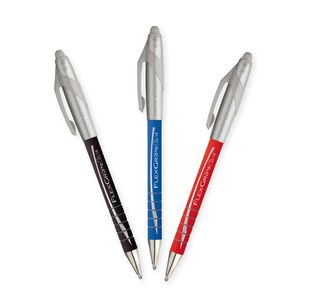 Papermate Flexgrip Rtrct Med Blk P12