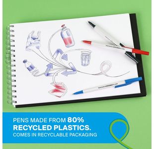 Papermate Kilometrico Ballpt Blk P8