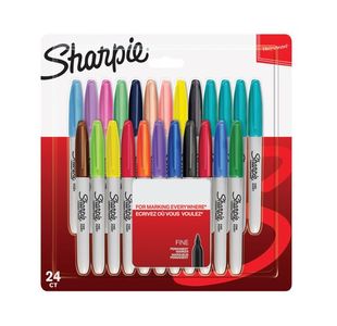 Sharpie Fine Marker Astd Pk24