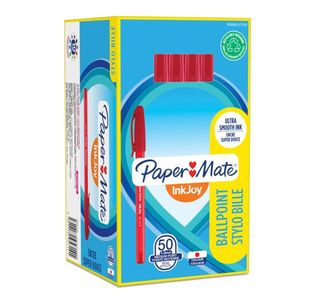 Papermate Inkjoy 100 Red Stick Pk50