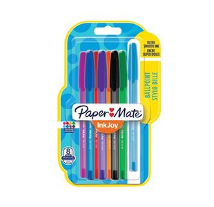 Papermate Inkjoy 100 Stick Ast Pk8