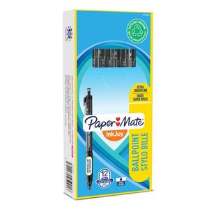 Papermate Inkjoy 300 Blk Rtract Pk12