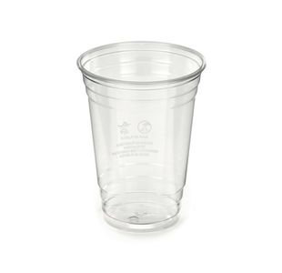 Cup 20Oz 13G Rpet Cups Clear Pk1000